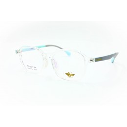 نظارات، LUCIDA VISTA MT810-C84، للأطفال، لون الإطار وردي شفاف، لون العدسة شفاف، بلاستيك، دائري