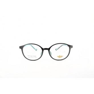 نظارات، LUCIDA VISTA MT816-C2، للأطفال، لون الإطار أسود، لون العدسة شفاف، بلاستيك، دائري