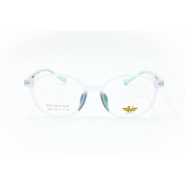نظارات، LUCIDA VISTA MT816-C19، للأطفال، لون الإطار رمادي شفاف، لون العدسة شفاف، بلاستيك، دائري