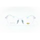 نظارات، LUCIDA VISTA MT816-C19، للأطفال، لون الإطار رمادي شفاف، لون العدسة شفاف، بلاستيك، دائري