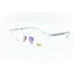 نظارات، LUCIDA VISTA MT816-C19، للأطفال، لون الإطار رمادي شفاف، لون العدسة شفاف، بلاستيك، دائري