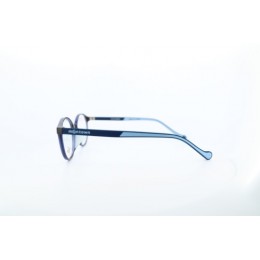 نظارات، LUCIDA VISTA MT816-C72، للأطفال، لون الإطار أزرق، لون العدسة شفاف، بلاستيك، دائري