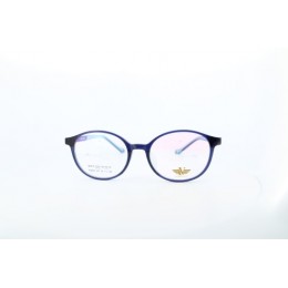 نظارات، LUCIDA VISTA MT816-C72، للأطفال، لون الإطار أزرق، لون العدسة شفاف، بلاستيك، دائري