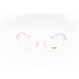 نظارات، لوسيدا فيستا MT816-C209، للأطفال، لون الإطار أرجواني شفاف، لون العدسة شفاف، بلاستيك، دائري