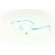 نظارات، LUCIDA VISTA MT812-C212، للأطفال، لون الإطار أزرق شفاف، لون العدسة شفاف، بلاستيك، مسدس الشكل