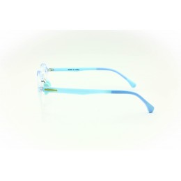 نظارات، LUCIDA VISTA MT812-C212، للأطفال، لون الإطار أزرق شفاف، لون العدسة شفاف، بلاستيك، مسدس الشكل