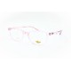 نظارات، LUCIDA VISTA F3501-C216I، للأطفال، لون الإطار وردي شفاف، لون العدسة شفاف، بلاستيك، مستطيل