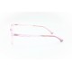 نظارات، LUCIDA VISTA F3501-C216I، للأطفال، لون الإطار وردي شفاف، لون العدسة شفاف، بلاستيك، مستطيل