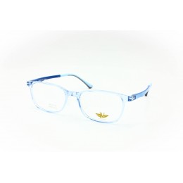 نظارات، LUCIDA VISTA F3501-C251I، للأطفال، لون الإطار أزرق شفاف، لون العدسة شفاف، بلاستيك، مستطيل