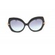 نظارة شمسيه,ماركة TIFFANY & CO. موديل  4169,للنساء, شكل  دائري ,لون  أسود,عدسة  حماية من الأشعة فوق البنفسجية, لون العدسة , رمادي, خليط معدني