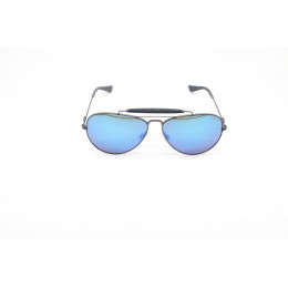 نظارة شمسيه,ماركة LEVIS موديل  10071Z,للرجال, شكل افييتور ,لون  رمادي,عدسة عاكسة, لون العدسة , أزرق, خليط معدني