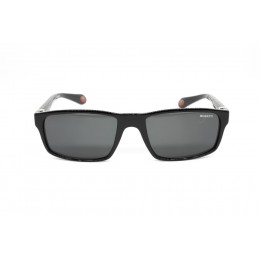 نظارة شمسيه,ماركة BUGATTI موديل  488,للرجال, شكل  مستطيل ,لون  أسود,عدسة  حماية من الأشعة فوق البنفسجية, لون العدسة , أسود, بلاستيك