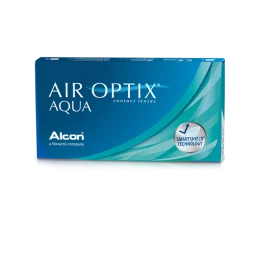عدسات لاصقة AIR OPTIX شهرية -6 عدسات في العلبة