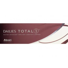 عدسات لاصقة DAILIES TOTAL 1 يومية - 30 عدسة في العلبة