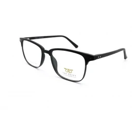 نظارة طبية ,ماركة TOP POINT, موديل RX8059-C2,للجنسين,مستطيل,إطار اسود, عدسات الشفاف,خليط معدني