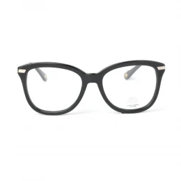 نظارة طبية ,ماركة CAVALLO BIANCO , موديل fr-012-01,للنساء,وايفير,إطار اسود, عدسات شفاف,متعددة
