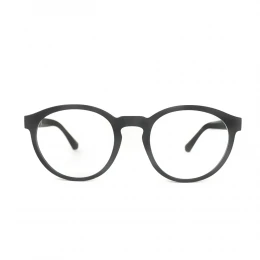 نظارة طبية ,ماركة Emporio Armani ,موديل 4152,للرجال,مستدير , لون اطار اسود ,عدسة شفاف,اسيتات