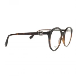 نظارة طبية ,ماركة fendi ,موديل 309,للنساء,عيون القط , لون اطار مزيج من الالوان ,عدسة شفاف,اسيتات