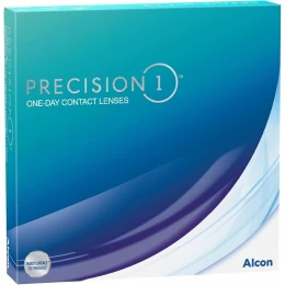 عدسات لاصقة precision 1 يومية -90 عدسة في العلبة